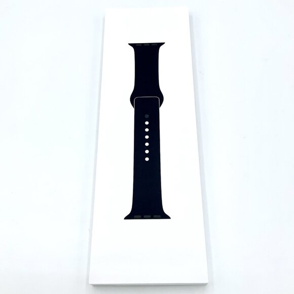 Apple Watch Series 10 - 42 MM Sport Band - Black - S/M BAND ONLY New With Box - Picture 1 of 10